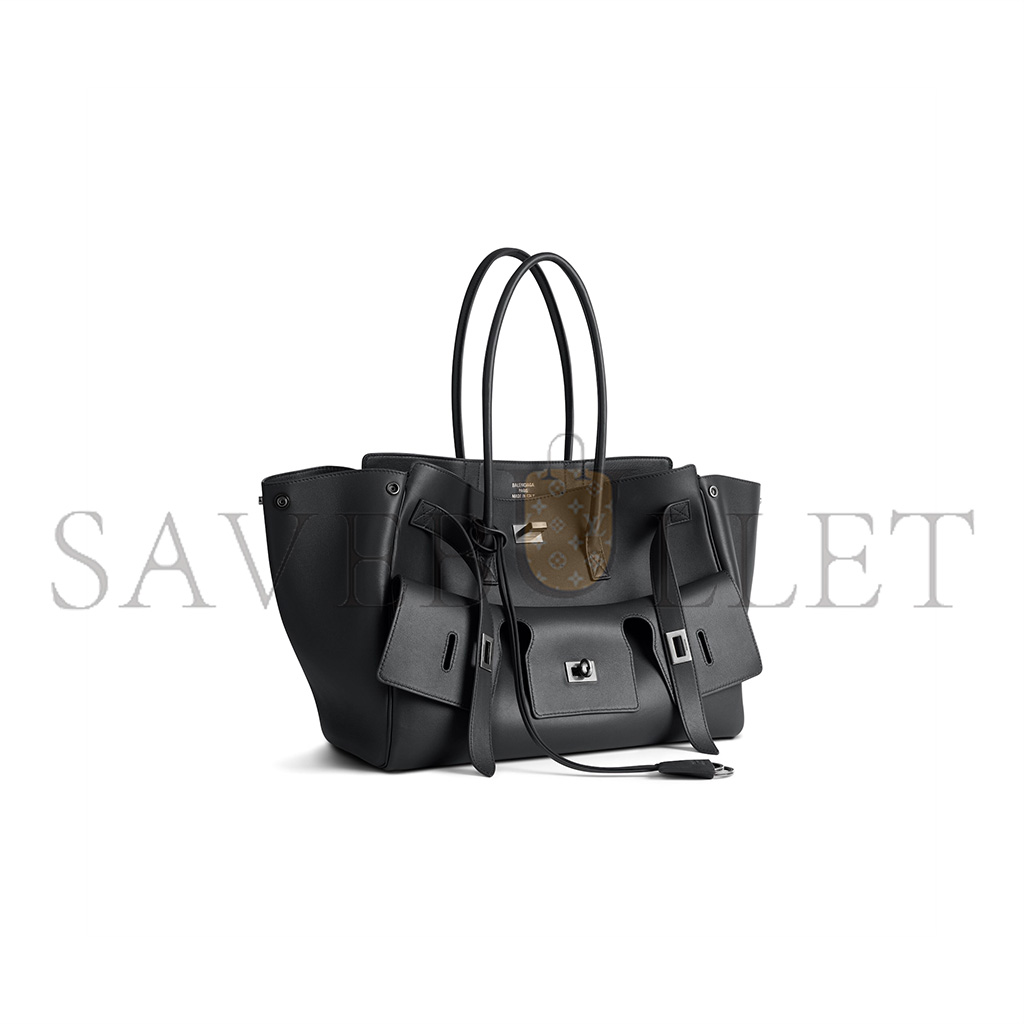 Ba*len*cia*ga bel air medium carry all bag in black 8054812abaw1000 (36.5*28.9*16cm)